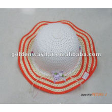 Colorful girls beach hats wholesale